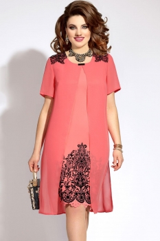 Платье Vittoria Queen 5653/3 бледно-розовый